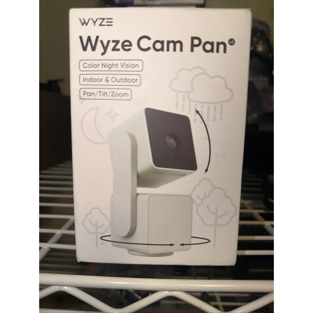 WYZE Cam Pan v3 Indoor/Outdoor IP65-Rated 1080p Pan/Tilt/Zoom Wi-Fi Smart Home‎